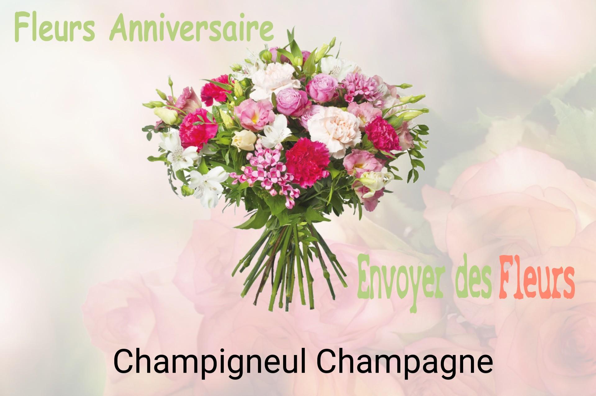 Bouquet de fleurs d’anniversaire livré à Champigneul-Champagne